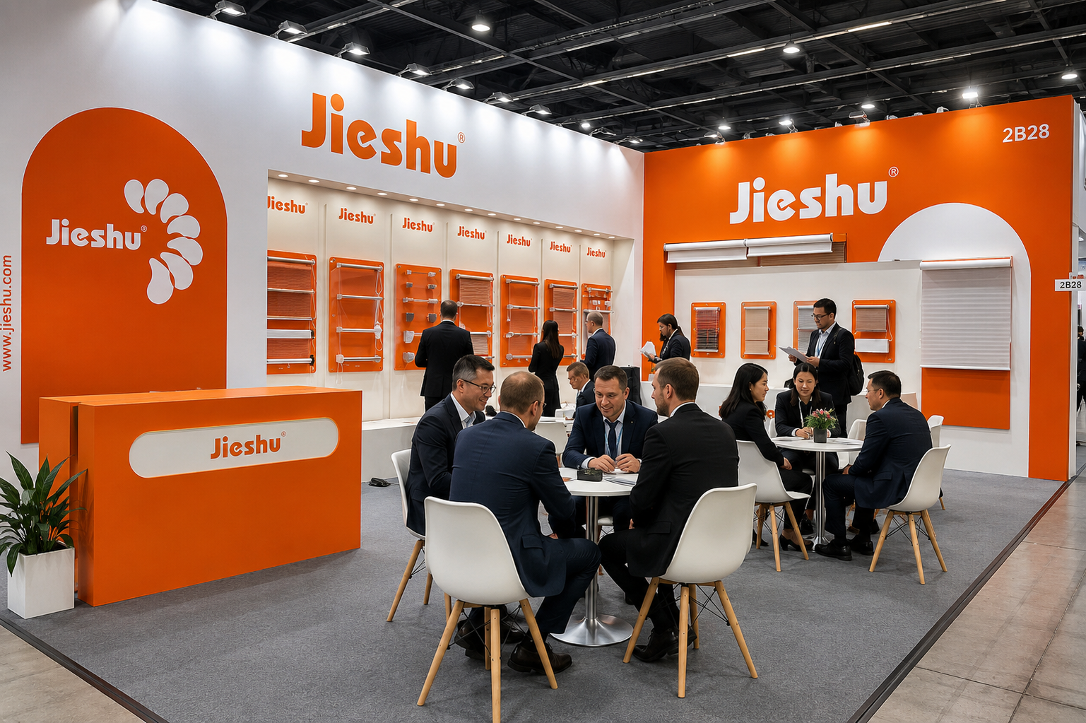 Ningbo Jieshu Successfully Participated in R+T Stuttgart 2024