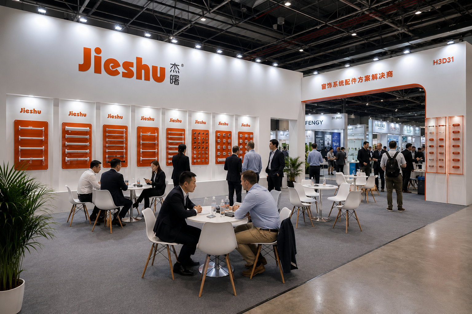 Ningbo Jieshu Successfully Participated in R+T Asia 2025